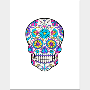 Sugar Skull Art Posters and Art